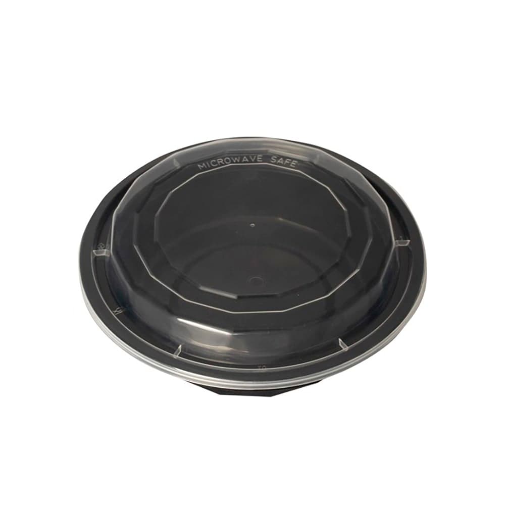 ITI 16 oz Round Plastic To Go Container with / Lid (TG-PP-16-R)