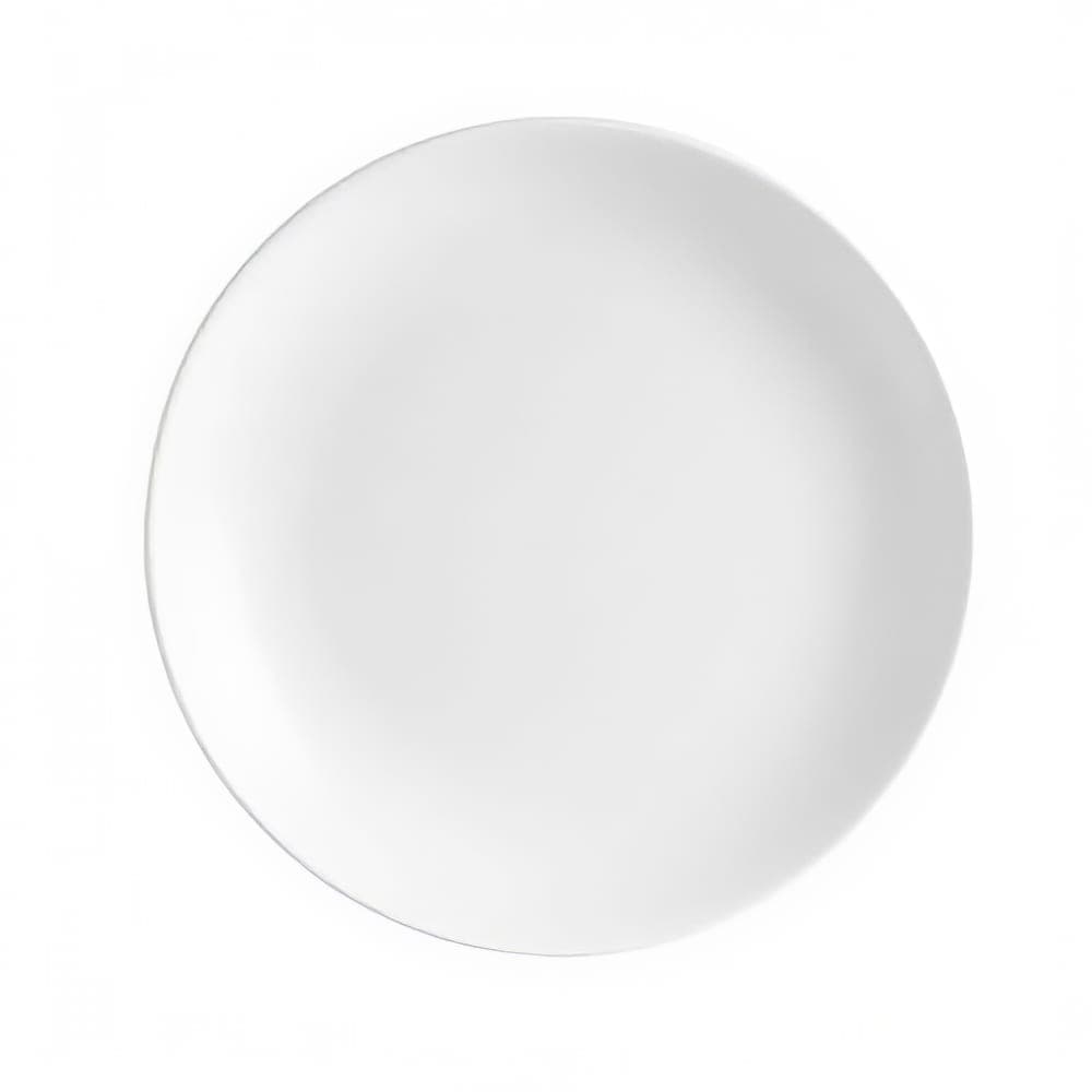 CAC 10" Round Coupe Dinner Plate - Porcelain, Super White (COP-16)