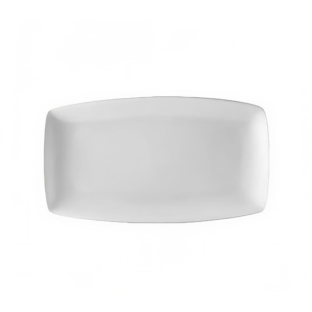 CAC Rectangular Platter - 12" x 6 5/8", Porcelain, Super White (COP-313)