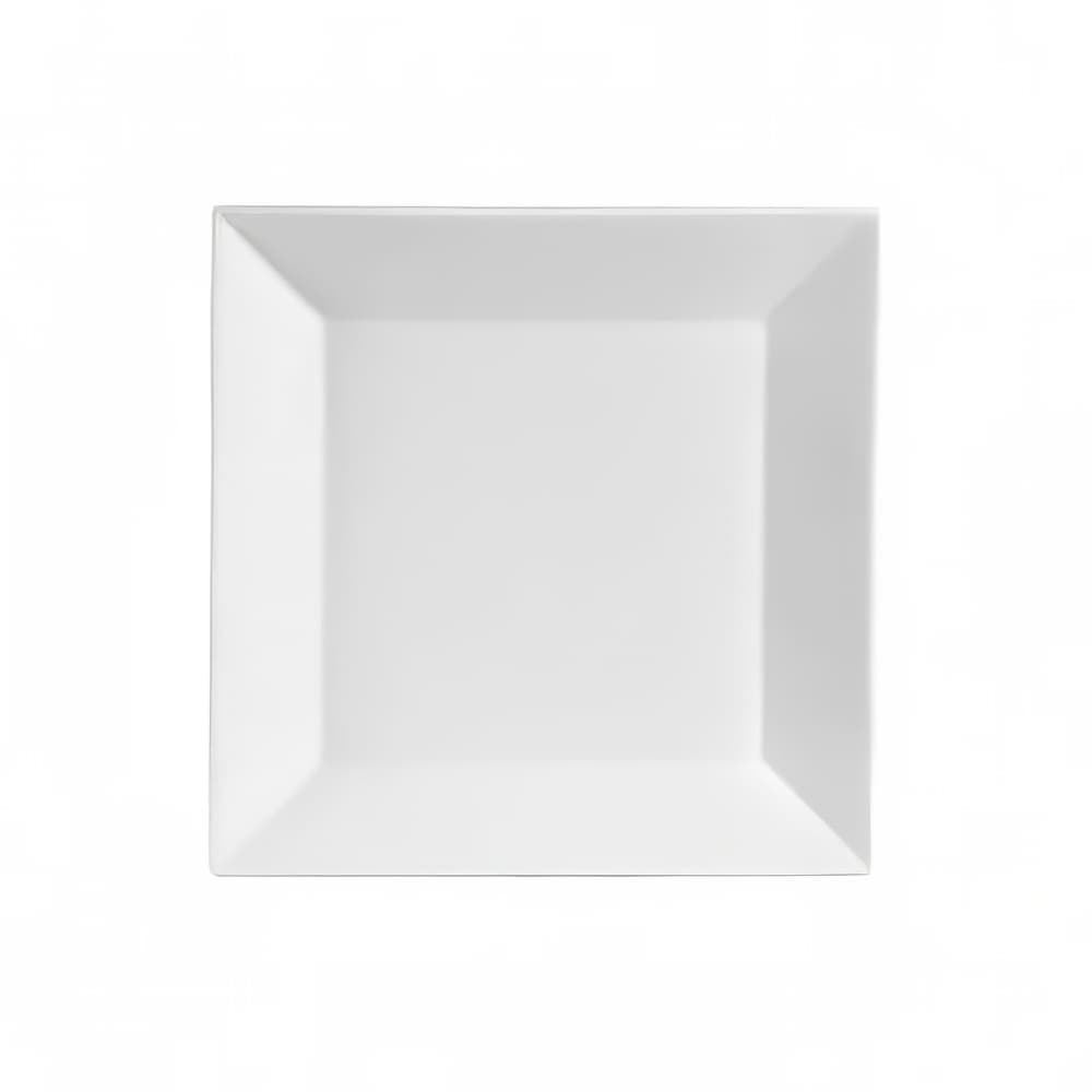 CAC 5" Square Kingsquare Bread Plate - Porcelain, Super White (KSE5)