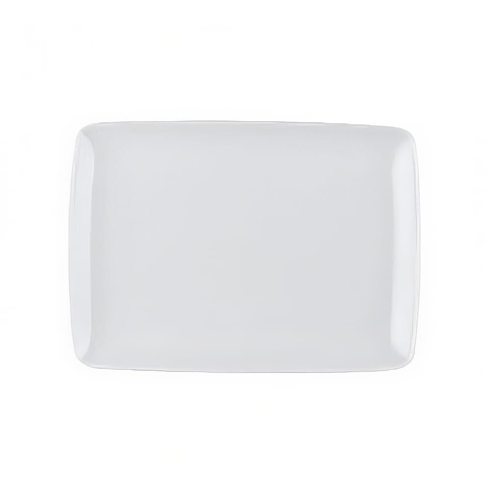 CAC Rectangular Oxford Platter - 11 5/8" x 8 1/4", Porcelain, Super White (OXF-W13)