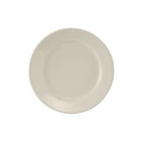 CAC 5 1/2" Round REC Dinner Plate - Stoneware, American White (REC-5) thumbnail 2
