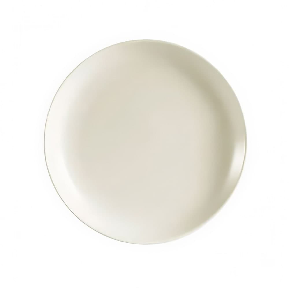 CAC 9" Round REC Coupe Dinner Plate - Stoneware, American White (REC-8C)