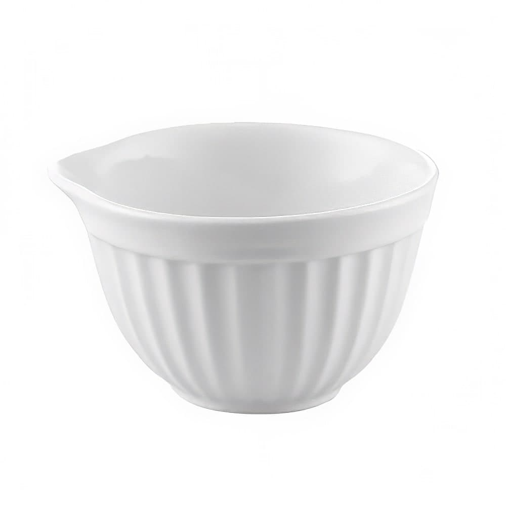 CAC 4 oz RKF Ramekin - Porcelain, Super White (RKF-204)