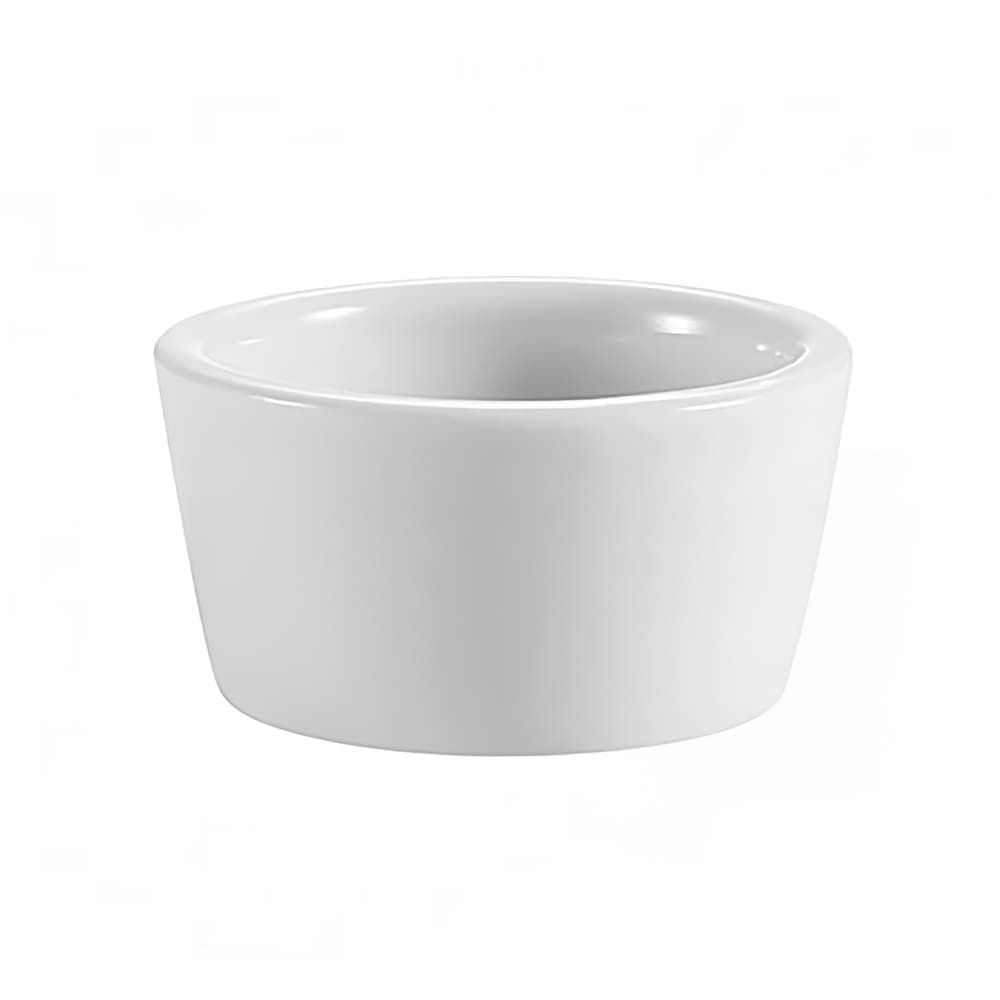 CAC 2 oz RKF Ramekin - Porcelain, Super White (RKF-2-P)