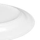 CAC 11 3/4" x 7 7/8" Oval Universal Platter - Porcelain, Super White (UVS-13) thumbnail 5