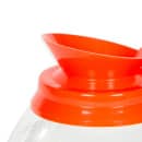 Grindmaster 98006 Decaf Coffee Decanter w/ Orange Handle thumbnail 4