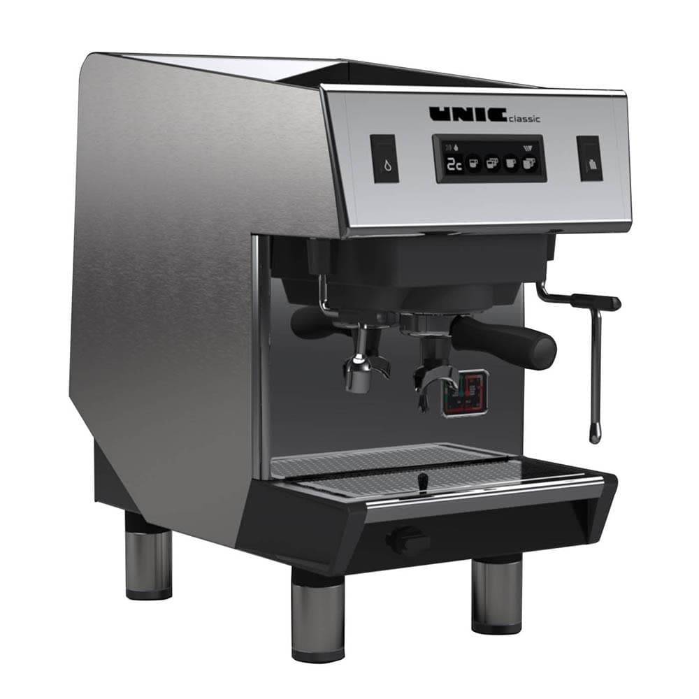 UNIC Automatic Volumetric Espresso Machine w/ (1) Group & (2) Dispensers - 110v (CLASSIC1)
