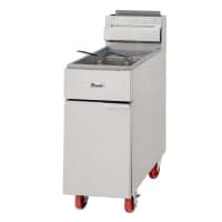 Cecilware Pro Gas Fryer - (1) 50 lb Vat, Floor Model, Liquid Propane (FMS504LP) thumbnail 2