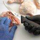 Mercer Culinary M13703 5 9/10" Curved Boning Knife w/ Black Textured Nylon Handle, High-Carbon German Steel thumbnail 5