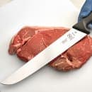 Mercer Culinary M13708 11 4/5" European Butcher Knife w/ Black Textured Reinforced Nylon Handle, High-Carbon German Steel thumbnail 5