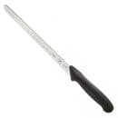 Mercer Culinary M13721 11" Granton Slicer Knife w/ Black Textured Nylon Handle, Ice Hardened High-Carbon German Steel thumbnail 2