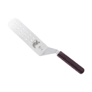 Mercer Culinary M18310 8" x 3" Perforated Turner w/ Red Nylon Handle, Stainless Steel thumbnail 2