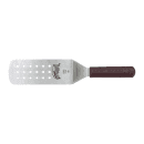 Mercer Culinary M18310 8" x 3" Perforated Turner w/ Red Nylon Handle, Stainless Steel thumbnail 3