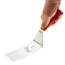 Mercer Culinary M18321RD 6" x 3" Turner w/ Red Nylon Handle, Stainless Steel thumbnail 4