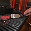 Mercer Culinary M18340 5" x 3" Turner w/ Red Nylon Handle, Stainless Steel thumbnail 5