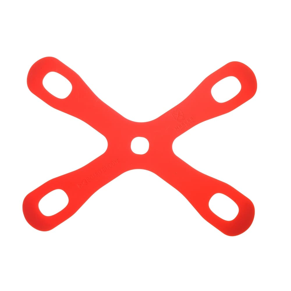 Mercer Culinary M18931 Cutting Board Holder - 11 3/8" x 8 5/8", Silicone, Red