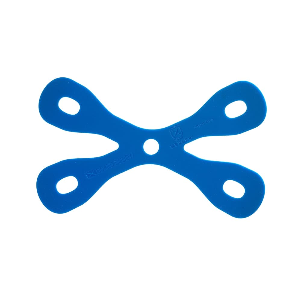 Mercer Culinary M18932 Cutting Board Holder - 8 7/8" x 5 1/8", Silicone, Blue