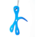 Mercer Culinary M18932 Cutting Board Holder - 8 7/8" x 5 1/8", Silicone, Blue thumbnail 2