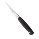 Mercer Culinary M20003 3 1/2" Paring Knife w/ Santoprene® Black Handle, Carbon Steel thumbnail 2