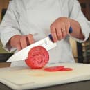 Mercer Culinary M22608BL 8" Chef's Knife w/ Blue Santoprene®/Polypropylene Handle, High Carbon Japanese Steel thumbnail 2