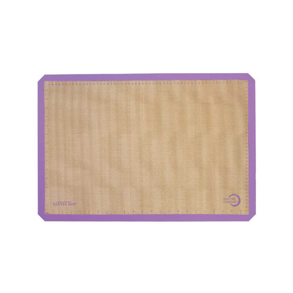 Mercer Culinary M31087PU Rectangular Baking Mat - 24 1/2" x 16 1/2", Fits Full Size Sheet Pans, Silicone