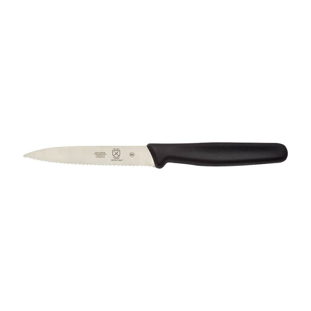Mercer Culinary M33931B 4" Bar Knife w/ Black Polypropylene Handle, High Carbon Japanese Steel