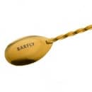 Barfly 17 1/8" Japanese Bar Spoon w/ Machined End, Gold (M37011GD) thumbnail 2