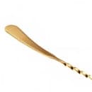 Barfly 17 1/8" Japanese Bar Spoon w/ Machined End, Gold (M37011GD) thumbnail 3