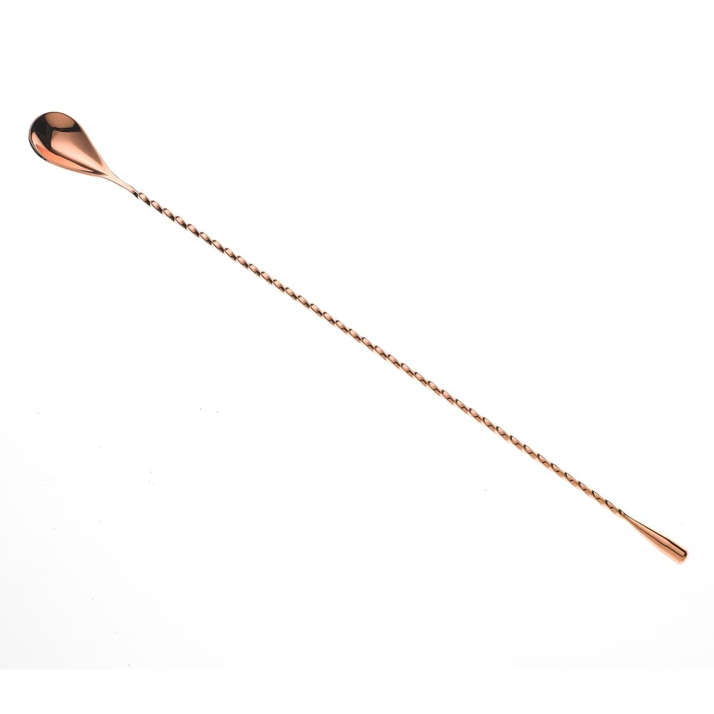 Barfly 15 3/4" Bar Spoon w/ Weighted Teardrop End, Copper (M37013CP)