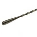 Barfly 13 3/16" Double Teardrop End Cocktail Stirrer, Gun Metal Black (M37020BK) thumbnail 2