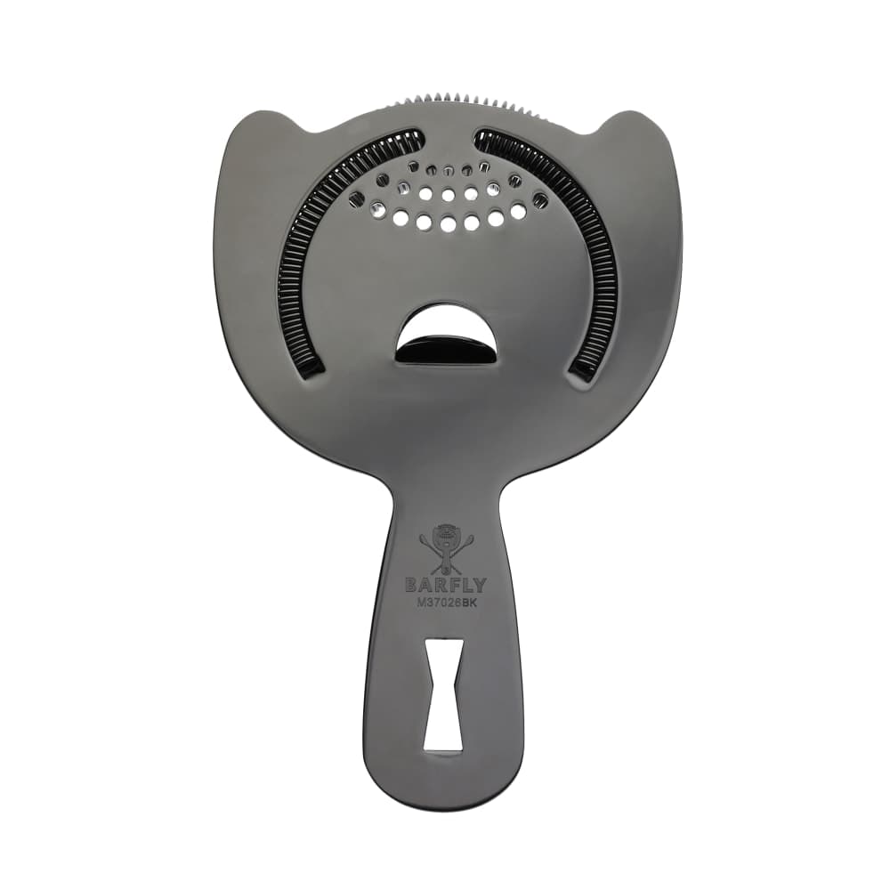 Barfly 2 Prong Bar Strainer - Stainless Steel, Gun Metal Black (M37026BK)