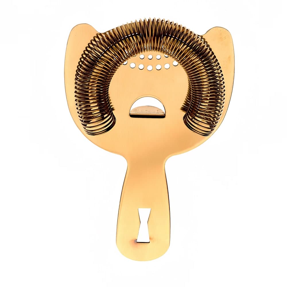 Barfly 2 Prong Bar Strainer - Stainless Steel, Gold (M37026GD)