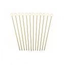 Barfly 4 1/4" Cocktail Pick w/ Ring Top, Gold (M37031GD) thumbnail 2