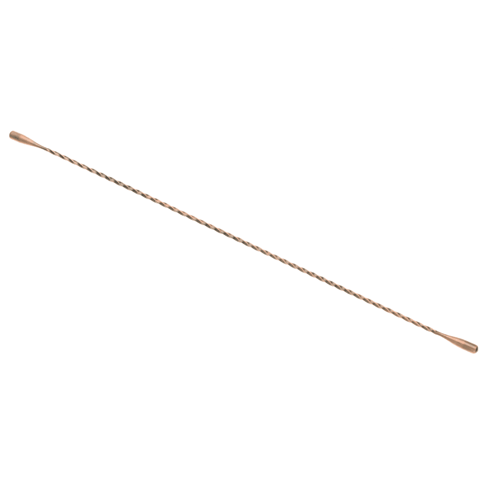 Barfly 17 1/8" Double End Cocktail Stirrer, Antique Copper (M37033ACP)