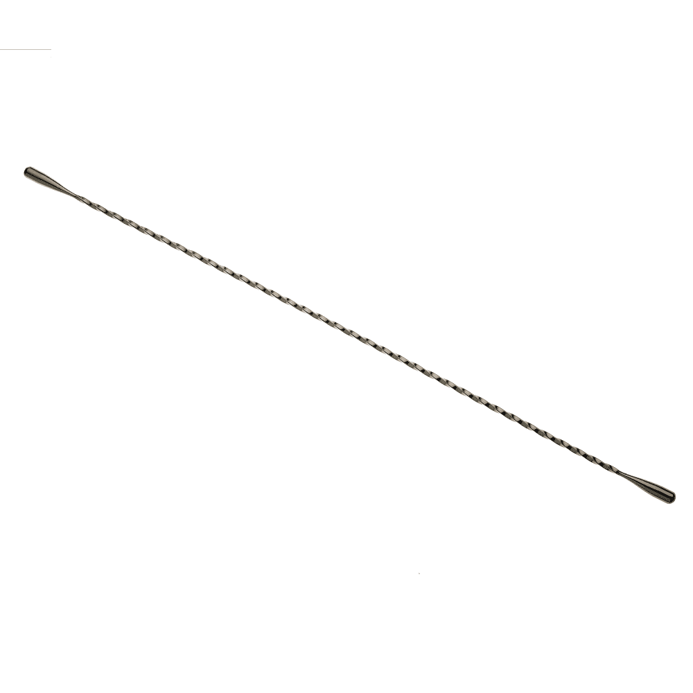 Barfly 17 1/8" Double End Cocktail Stirrer, Gun Metal Black (M37033BK)