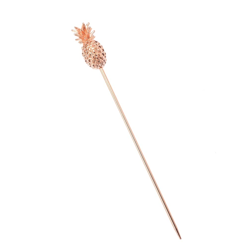 Barfly 4 3/8" Cocktail Pick w/ Pineapple Top, Copper (M37181CP)