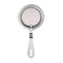 Barfly 7 1/4" Deluxe Antique Hawthorne Bar Strainer - Stainless Steel (M37218) thumbnail 2