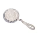 Barfly 7 1/4" Deluxe Antique Hawthorne Bar Strainer - Stainless Steel (M37218) thumbnail 6