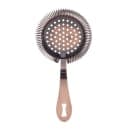 Barfly 7 1/4" Deluxe Antique Hawthorne Bar Strainer - Stainless Steel, Antique Copper (M37218ACP) thumbnail 2