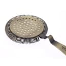 Barfly 7 1/4" Deluxe Antique Hawthorne Bar Strainer - Stainless Steel, Antique Gold (M37218ANG) thumbnail 4