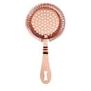 Barfly 7 1/4" Deluxe Antique Hawthorne Bar Strainer - Stainless Steel, Copper (M37218CP) thumbnail 2