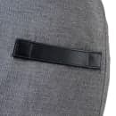 Mercer Culinary M63200BKD Full Length Bib Apron w/ (3) Pockets - 34 1/4" x 30 3/4", Cotton, Black thumbnail 2