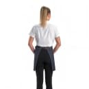 Mercer Culinary M63202DEN 2 Pocket Waist Apron - 28 3/4" x 16 1/4", Cotton, Indigo thumbnail 3