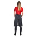 Mercer Culinary M63204BKD 3 Pocket Bistro Apron - 31" x 26", Cotton, Black thumbnail 4