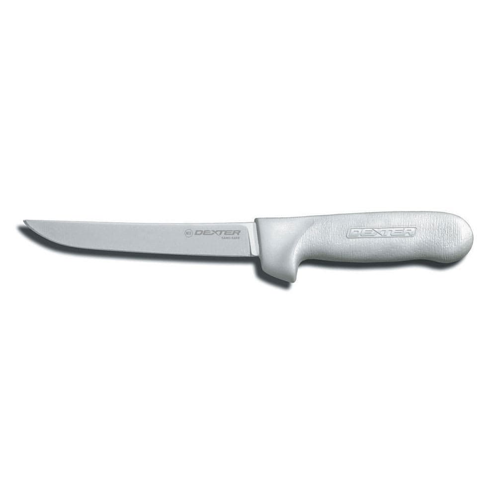 Dexter Russell S136PCP SANI-SAFE® 6" Boning Knife w/ Polypropylene White Handle, Carbon Steel