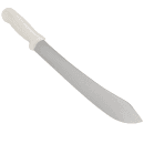 Dexter Russell S112-12PCP SANI-SAFE® 12" Butcher Knife w/ Polypropylene White Handle, Carbon Steel thumbnail 3