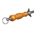 Dexter Russell 1227-12 12" Butcher Steel w/ Hardwood Handle, Carbon Steel thumbnail 7