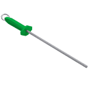 Dexter Russell NWSR-10 10" Rough Sharpening Steel w/ Polypropylene Handle thumbnail 2