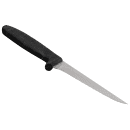 Dexter Russell P155WHG 5" Boning Knife w/ Soft Black Rubber Handle, Carbon Steel thumbnail 2